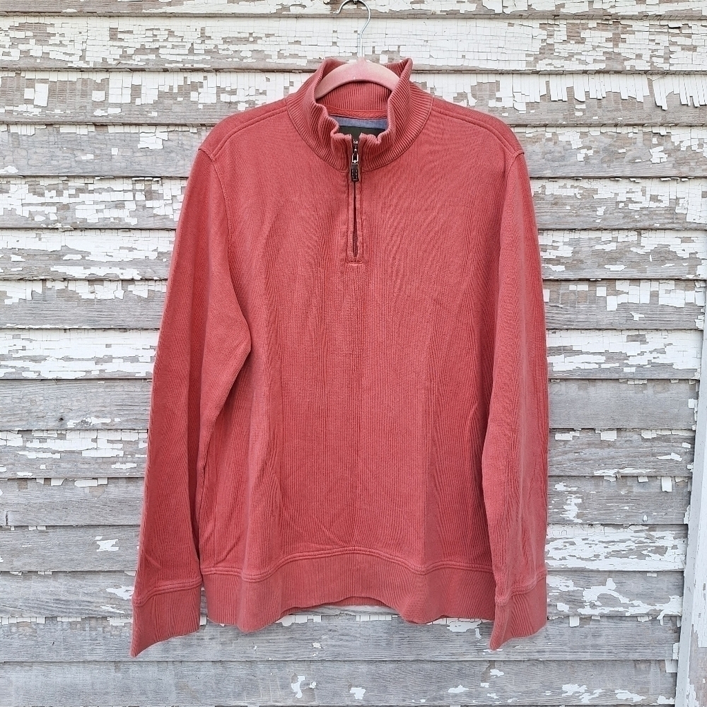 🌟 Eddie Bauer quarter zip sweatshirt size large